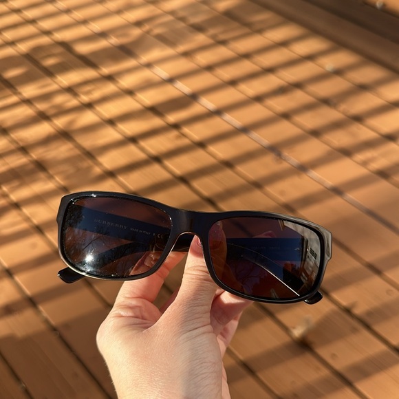 Burberry BE 4090 3081/73 Men Sunglasses Brown Rectangular - Picture 9 of 16